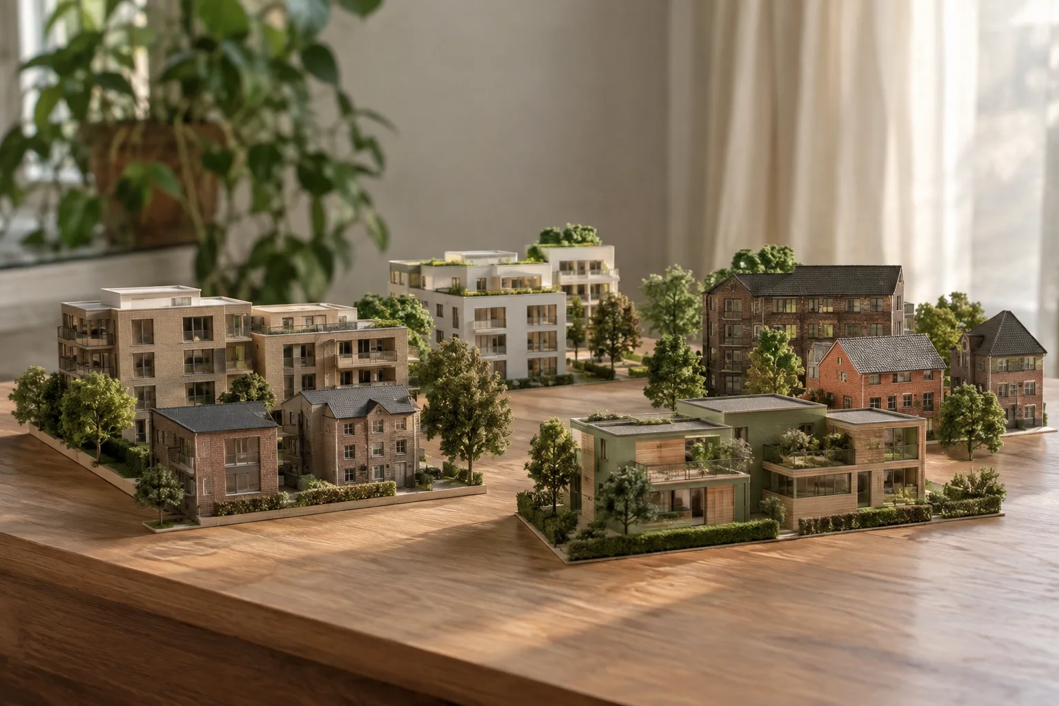 Redaktionelles Symbolbild zum Thema Immobilienmarkt Mönchengladbach einordnen
